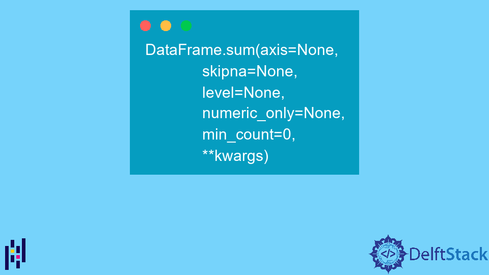 Pandas Dataframe Sum Column Example